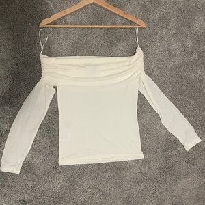 H&M Divided Cream Blouse
